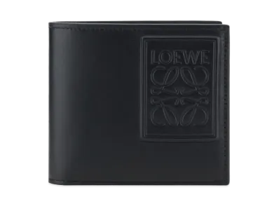 LOEWE Bayfold Wallet Satin Calf "Black"