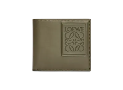 LOEWE Bifold Wallet "Khaki Green"