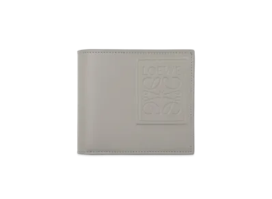 LOEWE Bifold Coin Wallet "Shell Grey"