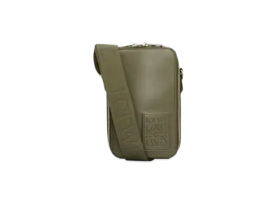 LOEWE Vertical Crossbody Pocket "Khaki Green"