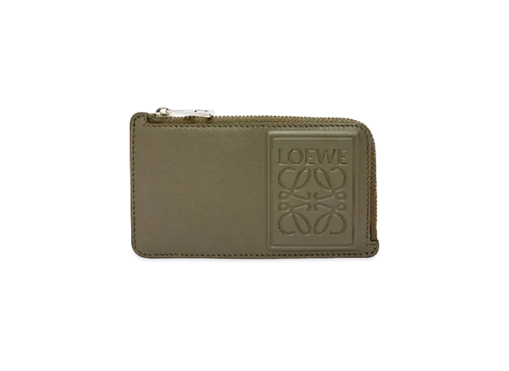 ロエベ コインカードホルダー (サテンカーフ) "カーキグリーン" C565Z40X01-4160(10898534)