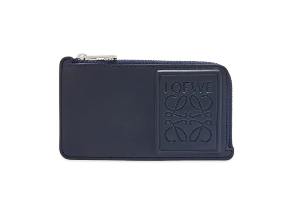 LOEWE Coin Card Holder "Deep Navy"