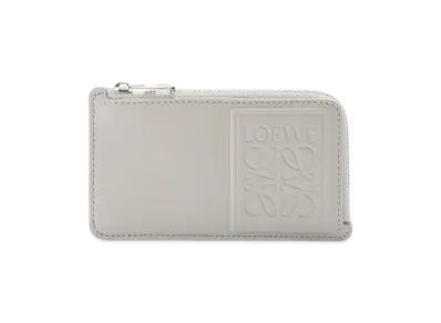 LOEWE Coin Card Holder "Shell Grey"