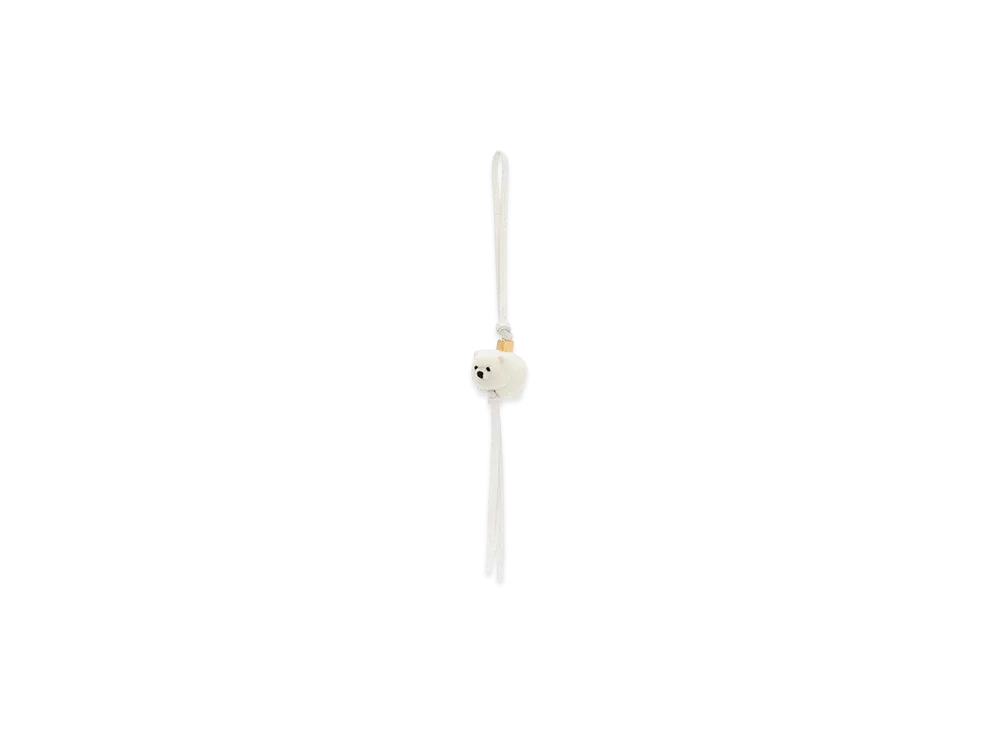 LOEWE Chow Chow Charm "Soft White"