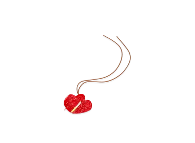 LOEWE Anthurium Charm "Red"