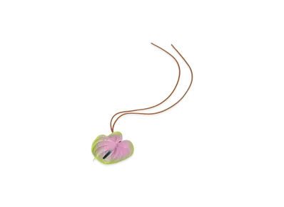 LOEWE Anthurium Charm "Green"