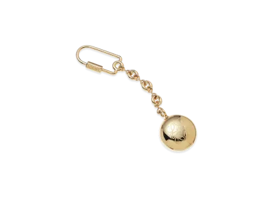 LOEWE Pebble Keyring "Gold"