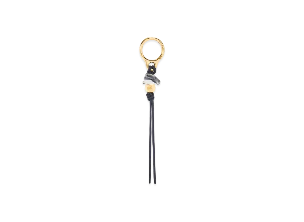 LOEWE Snake Charm in Calfskin "Dark Ink"