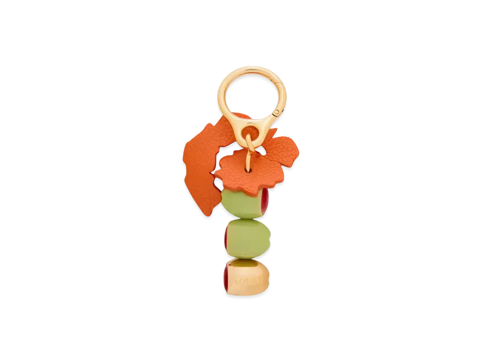 LOEWE Olive Charm "Green/Gold"
