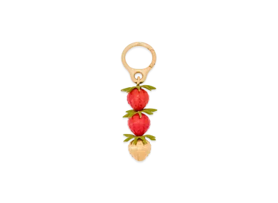 LOEWE Strawberry Charm "Red/Gold"