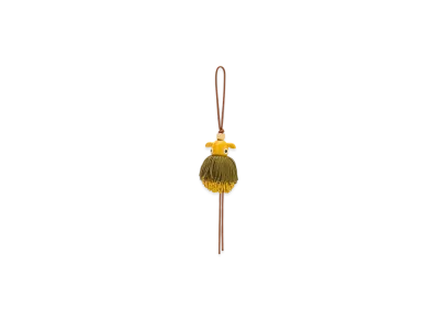 LOEWE Dandy Puzzle Charm "Tan/Yellow"