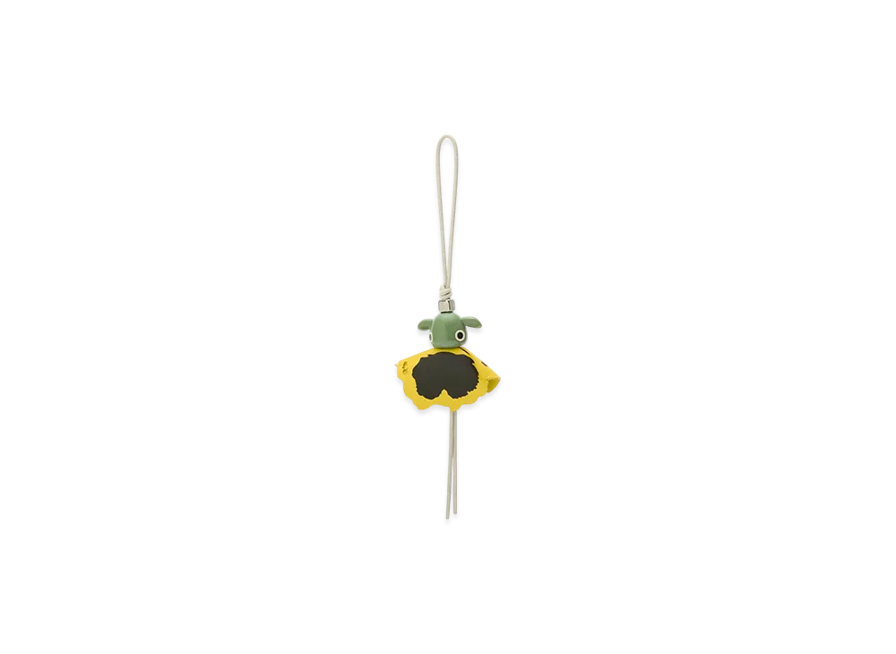 LOEWE Pansy Puzzle Charm "White/Yellow"