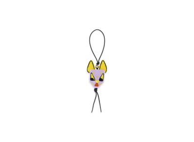 LOEWE Women's Felt Cat Key Ring "Multicolor"