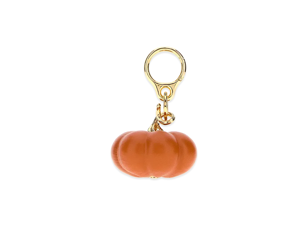 LOEWE Women's Leather Pumpkin Charm "Orange"
