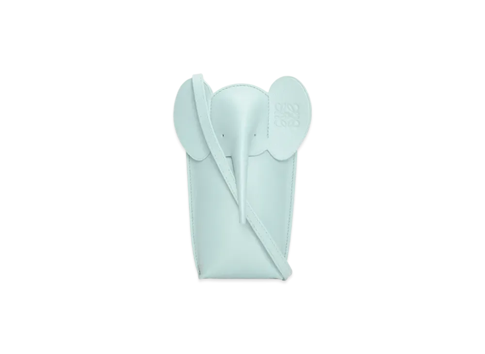 LOEWE Elephant Pocket "Blue Iceberg"