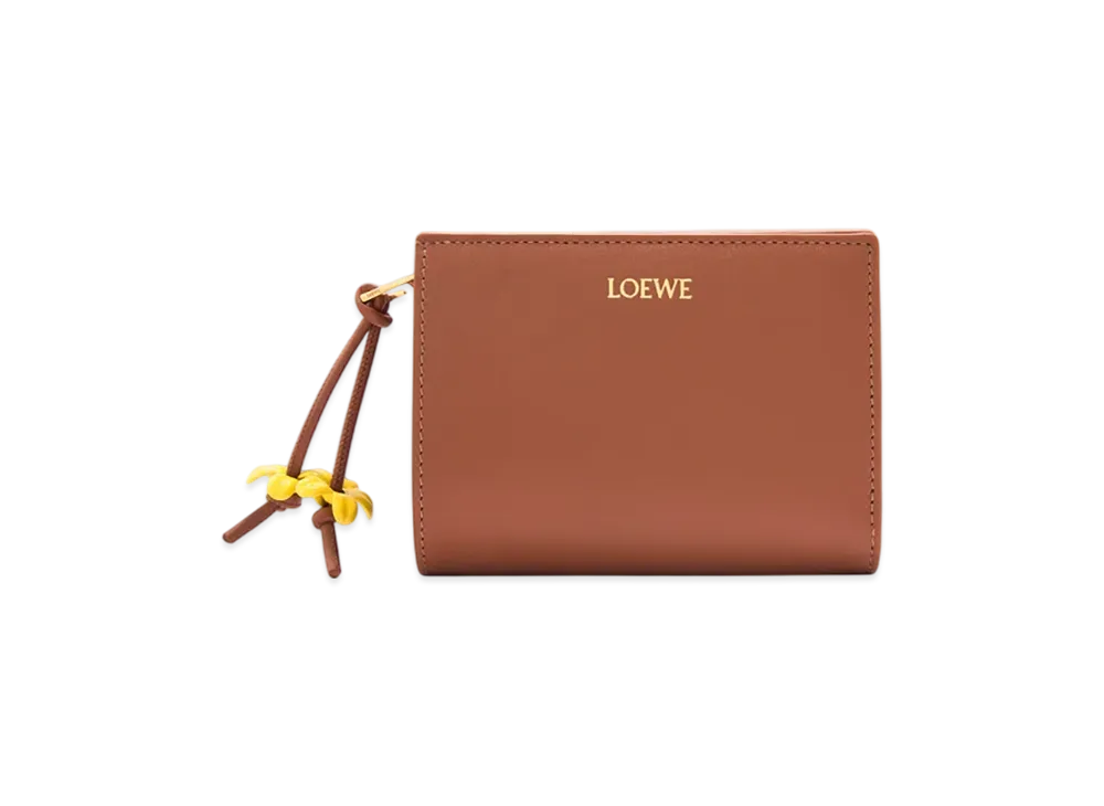 LOEWE Compact Wallet "Tan/Sunny"