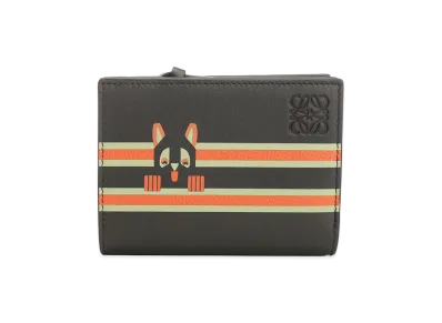 LOEWE Women's Futurist Cat Compact Wallet "Multicolor"