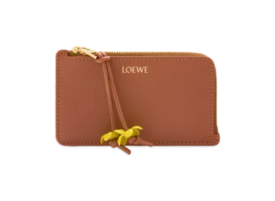 LOEWE Coin Card Holder "Tan/Sunny"