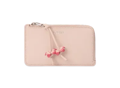 LOEWE Coin Card Holder "Talc/Candy"
