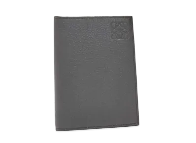 LOEWE Bifold Card Holder Soft Grain Calf "Anthra Site"