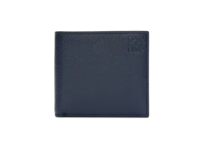 LOEWE Bifold Coin Wallet "Deep Navy"