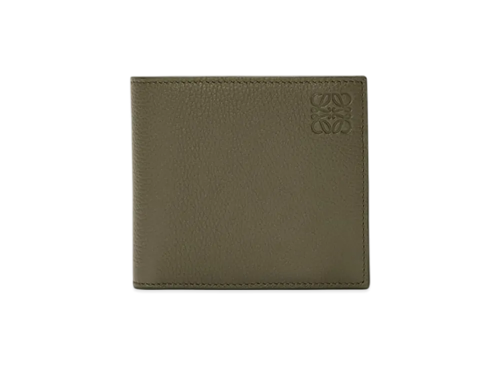 LOEWE Bifold Coin Wallet "Khaki Green"