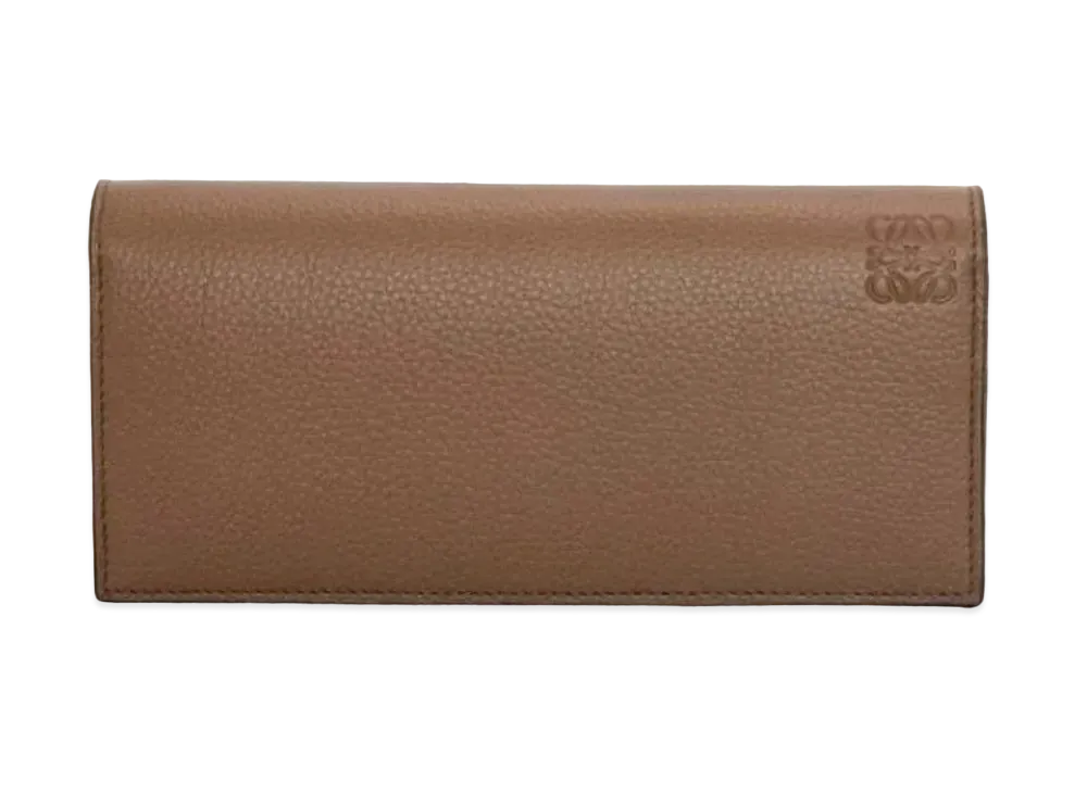 ほかロン ロエベ ロング ホリゾンタル ウォレット ソフトグレインカーフ