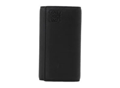 LOEWE Key Case Soft Grain Calf "Black"