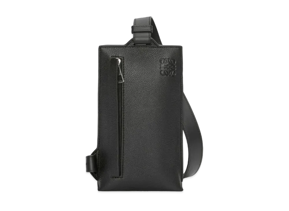 LOEWE Vertical T Pocket Grain Calf "Black"