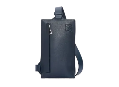 LOEWE Vertical T Pocket Grain Calf "Deep Navy"