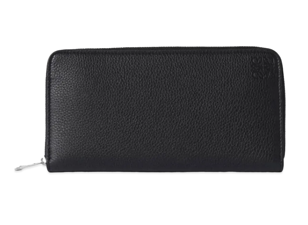 LOEWE Zip Around Wallet Soft Grain Calf "Black"