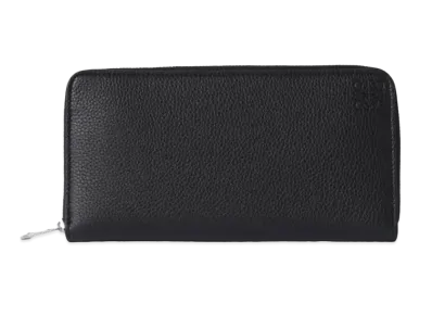 LOEWE Zip Around Wallet Soft Grain Calf "Black"