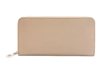 LOEWE Zip Around Wallet Soft Grain Calf "Sand"