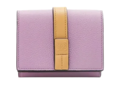 LOEWE Trifold Wallet Soft Grain Calf "Gimove/Gold"