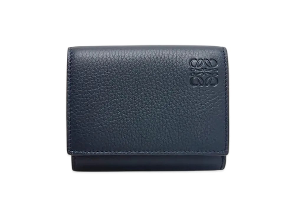 LOEWE Trifold Wallet "Deep Navy"