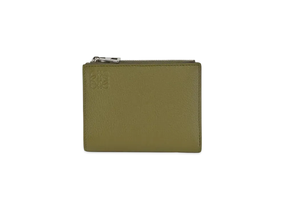 LOEWE Anagram Slim Compact Wallet "Khaki"