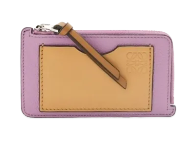 LOEWE Coin Card Holder Soft Grain Calf "Gimove/Gold"