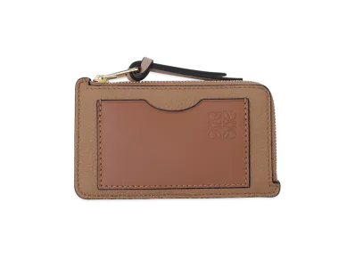LOEWE Coin Card Holder "Toffee/Tan"