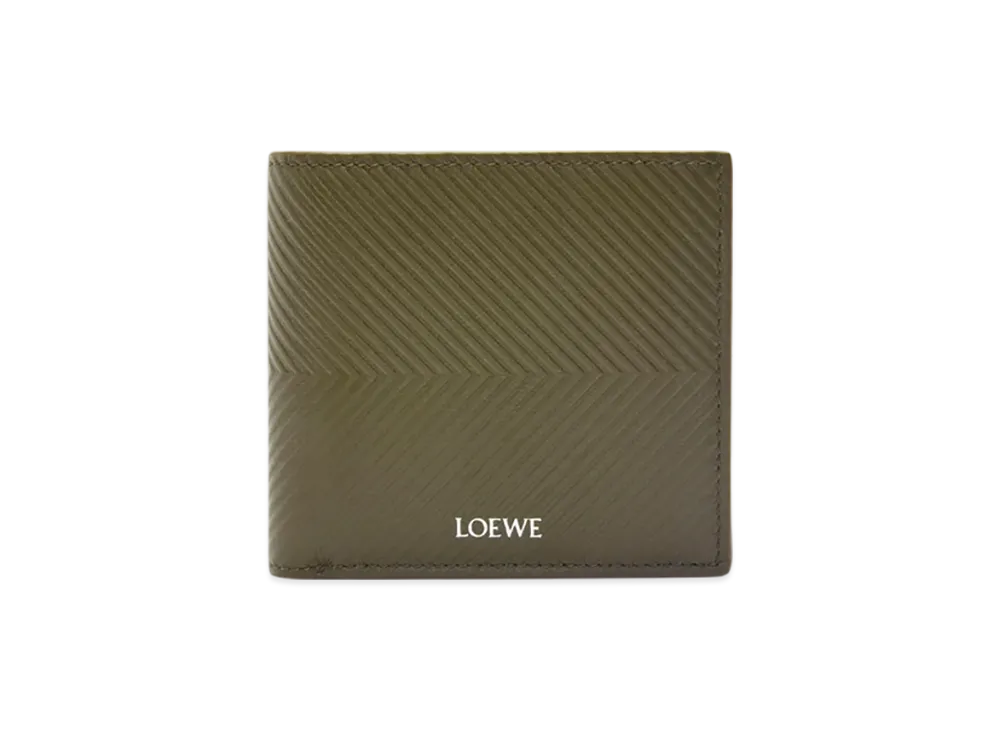 LOEWE Bifold Coin Wallet "Dark Khaki"