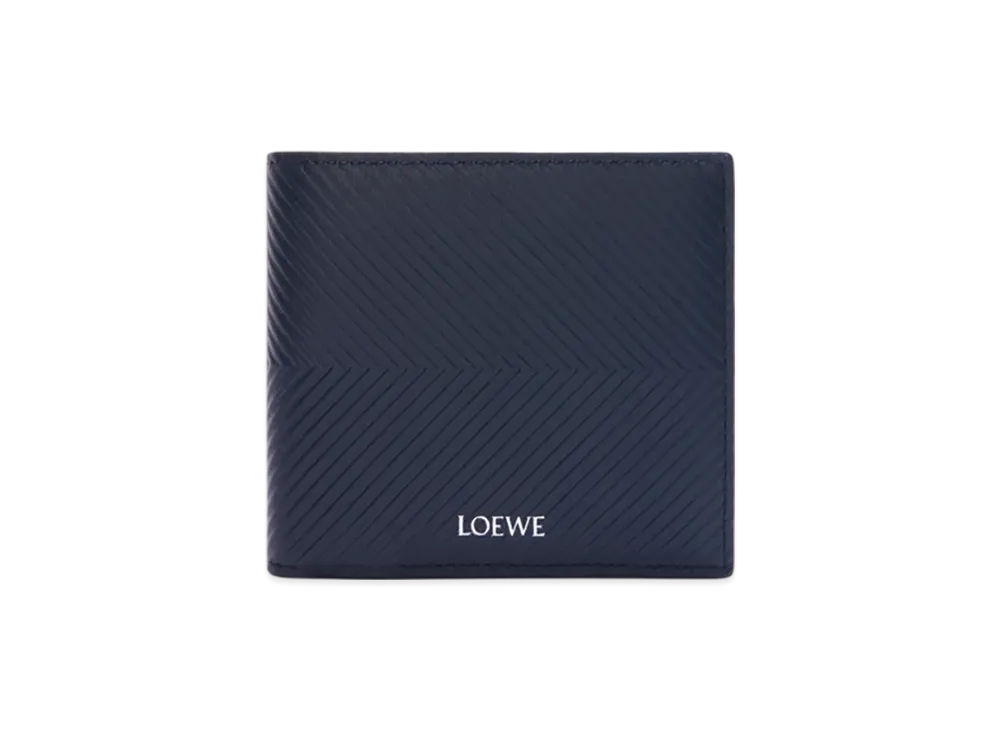 LOEWE Bifold Coin Wallet "Deep Navy"