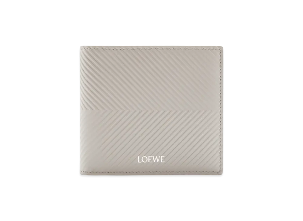 LOEWE Bifold Coin Wallet "Shell Grey"