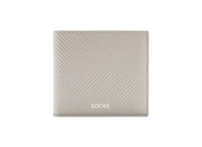 LOEWE Bifold Coin Wallet "Shell Grey"