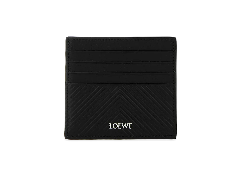 LOEWE Black Leather Card Holder "Black"