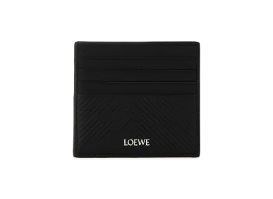 LOEWE Black Leather Card Holder "Black"