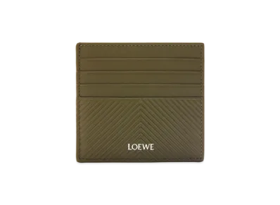 LOEWE Open Card Holder "Dark Khaki"