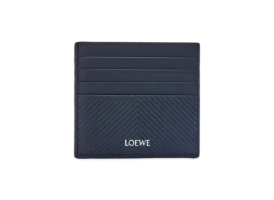LOEWE Open Card Holder "Deep Navy"