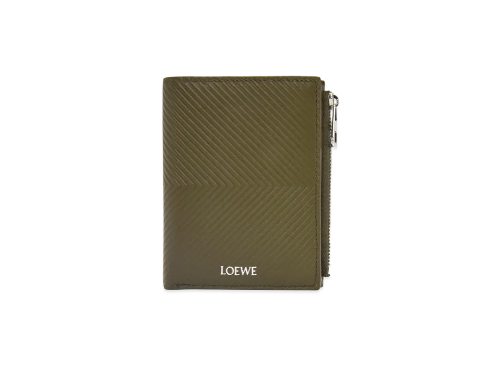 LOEWE Slim Compact Wallet "Dark Khaki"