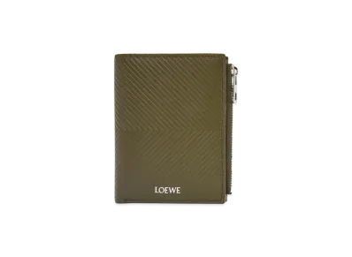 LOEWE Slim Compact Wallet "Dark Khaki"