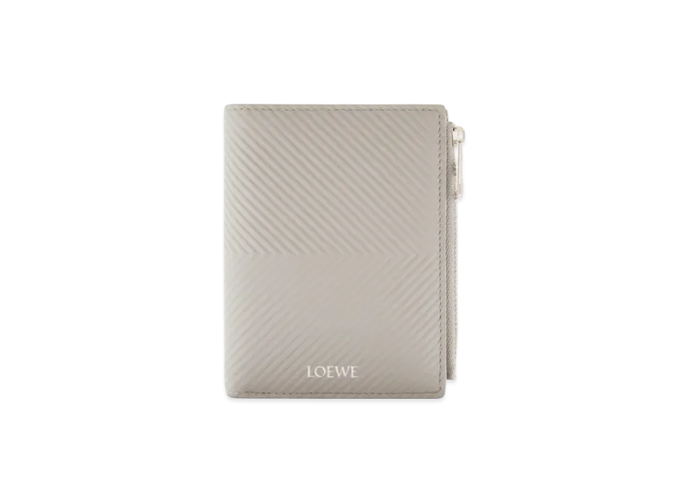 LOEWE Slim Compact Wallet "Shell Grey"