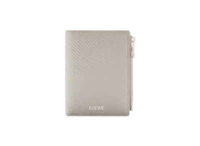 LOEWE Slim Compact Wallet "Shell Grey"